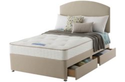 Sealy Revital Backcare Double 4 Drw Divan Bed